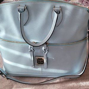 Gently Used Dooney & Burke Dillen Double Pocket Satchel
